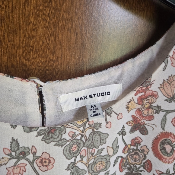 Max Studio Multicolored Sleeveless Tank Top - Picture 3 of 3